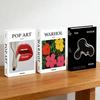 Aesthetic Decorative Books Enhances Your Coffee Table Bookshelf Beautiful Fake/Faux Books for Modern Home Decorations