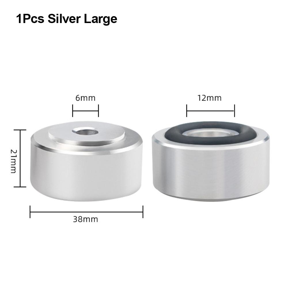1/4Pcs Aluminum Alloy Feet Pad Isolation Amplifier Base Feet  for Speakers CD Amplifier