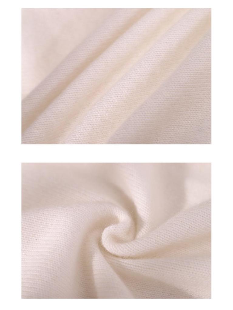 Little Sheep Winter Jumpsuit: New Style French Collar 100% Pure Cashmere Sweater for Girls