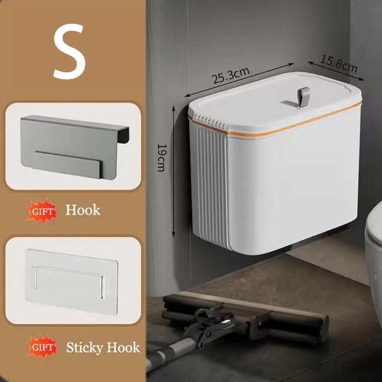 Мусорное ведро для кухни настенное подвесное мусорное ведро с крышкой мусорная корзина для ванной комнаты перерабатывающая мусорная корзина для шкафа под раковиной 1959₽