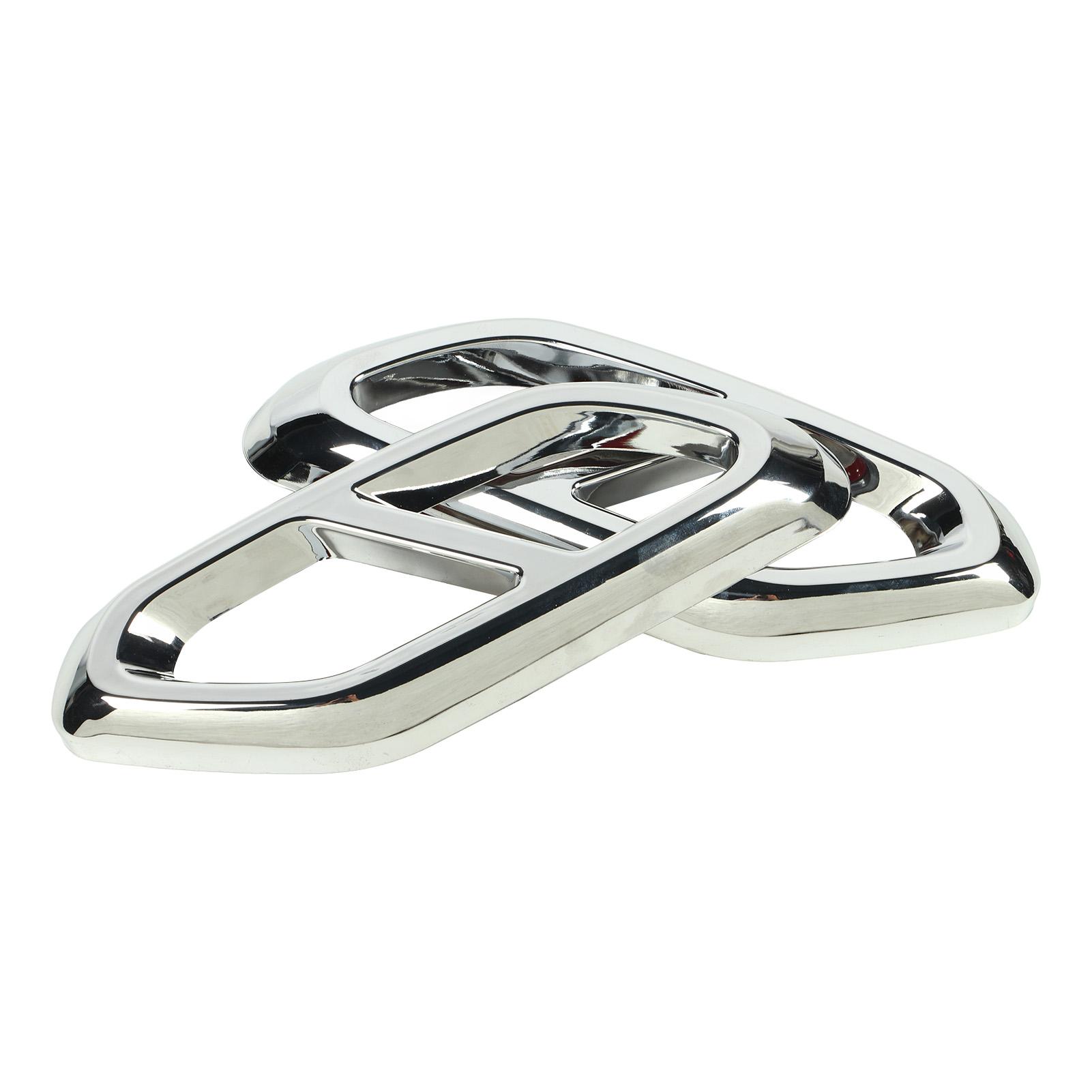 1 Paire de Couvercles de Silencieux de Tuyau d'Échappement Décoratifs Robustes Remplacement de Couvercle de Tuyau d'Échappement de Voiture pour la Ligne GLCClass X254
