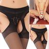Black/Skin Pantyhose Stockings Brand New Nylon Male
