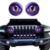 1 Pair Beast Eyes Car Headlight Decals Realistic Reptile Eye Stickers Waterproof PVC Easy Install Unique Car Accessories for Trucks &