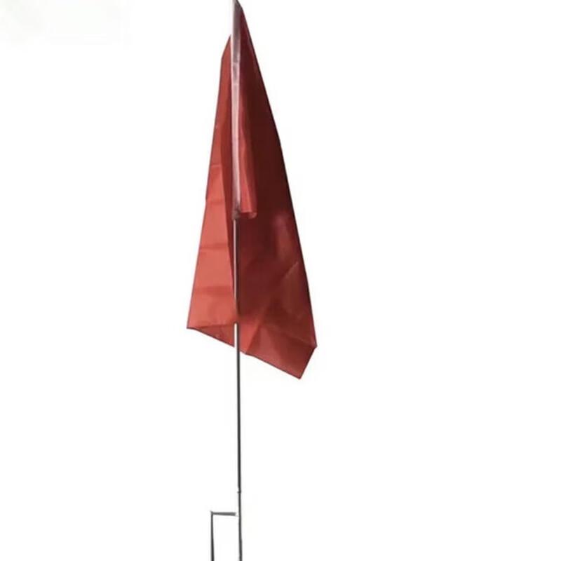 Versatile Warning Flag with Iron Pole