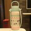with Strap, Cross-Body Style, Specially Designed for Students and Children to Use at School, One-Touch Quick-Opening Water Cup, Portable for Outings