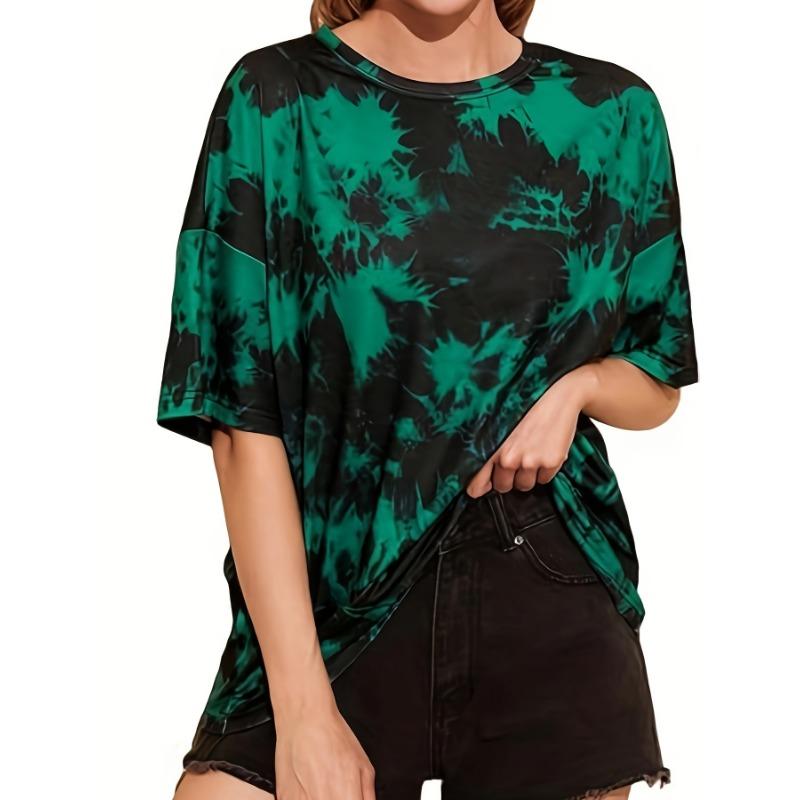 

Літні Жіночі Повсякденні Вуличні Футболки Хараджуку Круглий Виріз Жіночі Футболки Топи Модний Оверсайз Одяг Вуличний Пуловер L