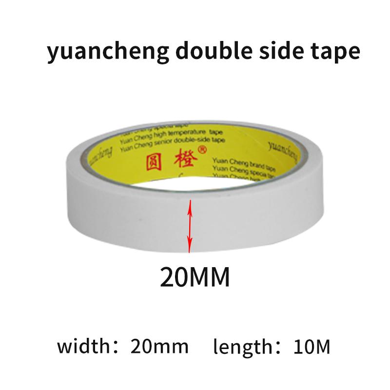 10M White Double Sided Tape Ultra-thin High-adhesive Super Strong Hand Tearable Tape 5-40mm Wide for Crafting And PackagingPinstriping Tape 3