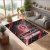 Kenworth Crystal Velvet Rug, Custom Name Text Personalized Non‑Slip Floor Mat for Home Decor Gift