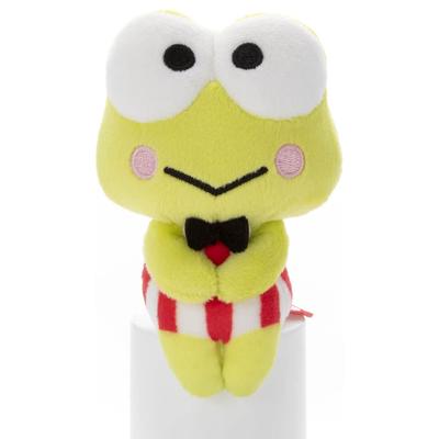 TAKARATOMY Sanrio Postacie Kerokero Keroppi Pluszowa zabawka Wysokość 11 cm ARTS Chokkori-san Ok.