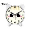 Kids Room Clock Cartoon Animal Alarm for Students, Non-Ticking Quiet Movement Clock, Battery Operated Desk Home Bedroom Electronic