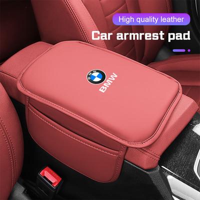 PU-Leder Auto-Armlehnenbox-Pad für E46 E90 E60 F10 F30 E39 E36 F20 E87 G30 G20 G38 X1X3 X5 X6 X7 Schutzabdeckung Zubehör
