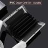 Fashion 6/10 Slots Credit Card Holder Anti RFID Stainless Debit Box Slim Metal Case Porte Carte Travel