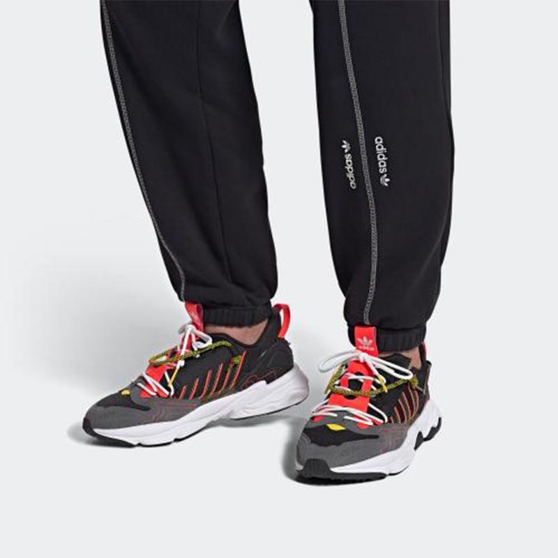 Adidas Ozweego Zip Black Solar Red Sneakers H67266