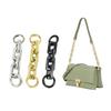 2PCS Bag Extender Chains Metal Bag Chains Short Purse Shoulder Strap for Tote Crossbody Bag Handbags Accessories