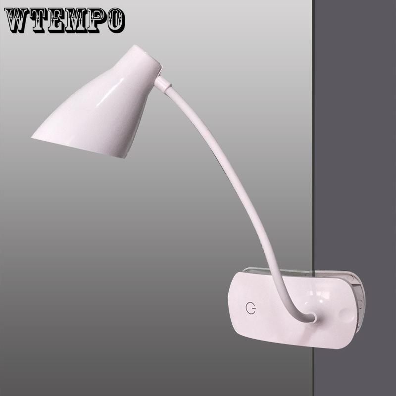 Long-term New Rechargeable Eye-protection Touch Desk Lamp with Clip