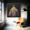 Donna Orientale Giapponese Splendido Abbigliamento Pittura su Tela Coreana Arte Murale Quadro Solenni Poster e Stampe per Soggiorno Decorazione Casa