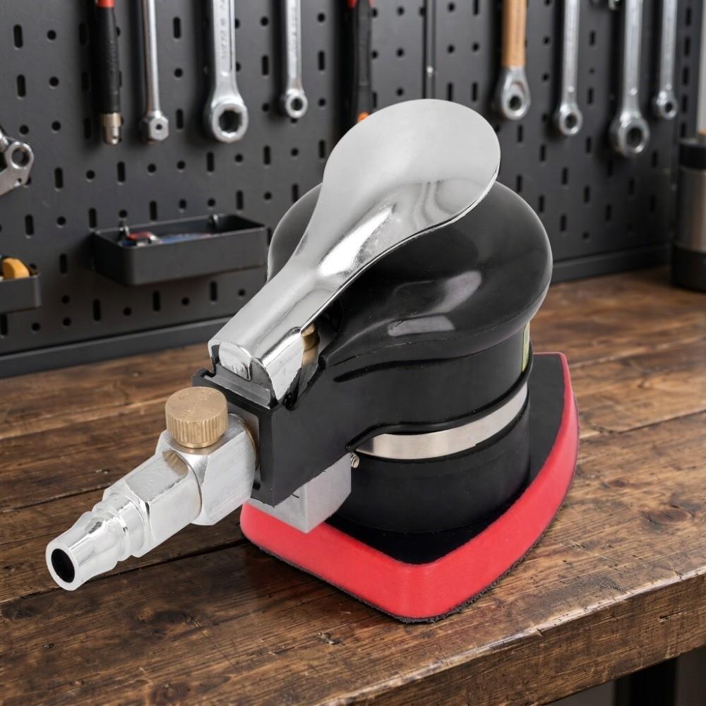 12000rpm Air Triangular Sander Triangular Pad Detail Sander Surface Finishing
