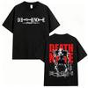 2026 DEATH NOTE Misa Amane Maglietta Anime Manga Stampa Grafica Vintage Retro Oversize Cotone Unisex Manica Corta Streetwear Alta Qualità Maglietta Casual