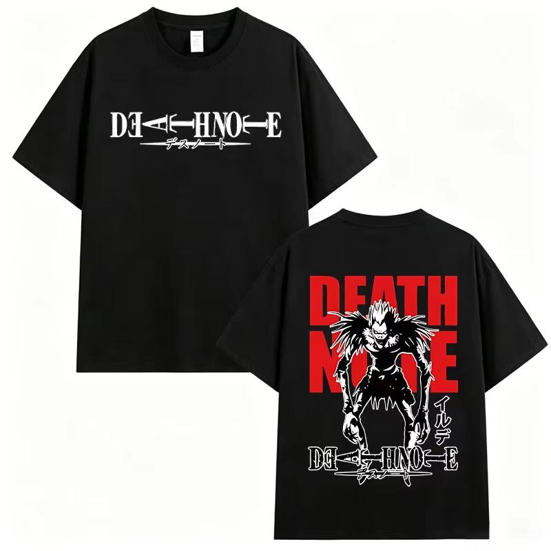 2026 DEATH NOTE Misa Amane Maglietta Anime Manga Stampa Grafica Vintage Retro Oversize Cotone Unisex Manica Corta Streetwear Alta Qualità Maglietta Casual