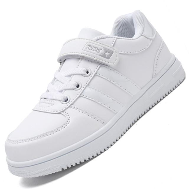 Lente Herfst Kinderen Tieners Sneakers Schoenen Voor Meisjes Sport Kind Vrije Tijd Tenis Infantil Casual Warm Mode Hardloopschoenen Jongen 28 -39 38 white