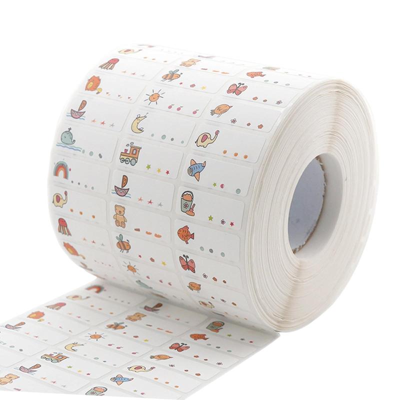 Name Labels Writable Flexible Daycare Sticky Write on Stationery ize