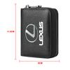 Leather Car Driver's License ID Card Bank Card Wallet Car Accessories For Lexus ES300 RX330 RX300 GS300 IS250 IS200 CT200h NX RX