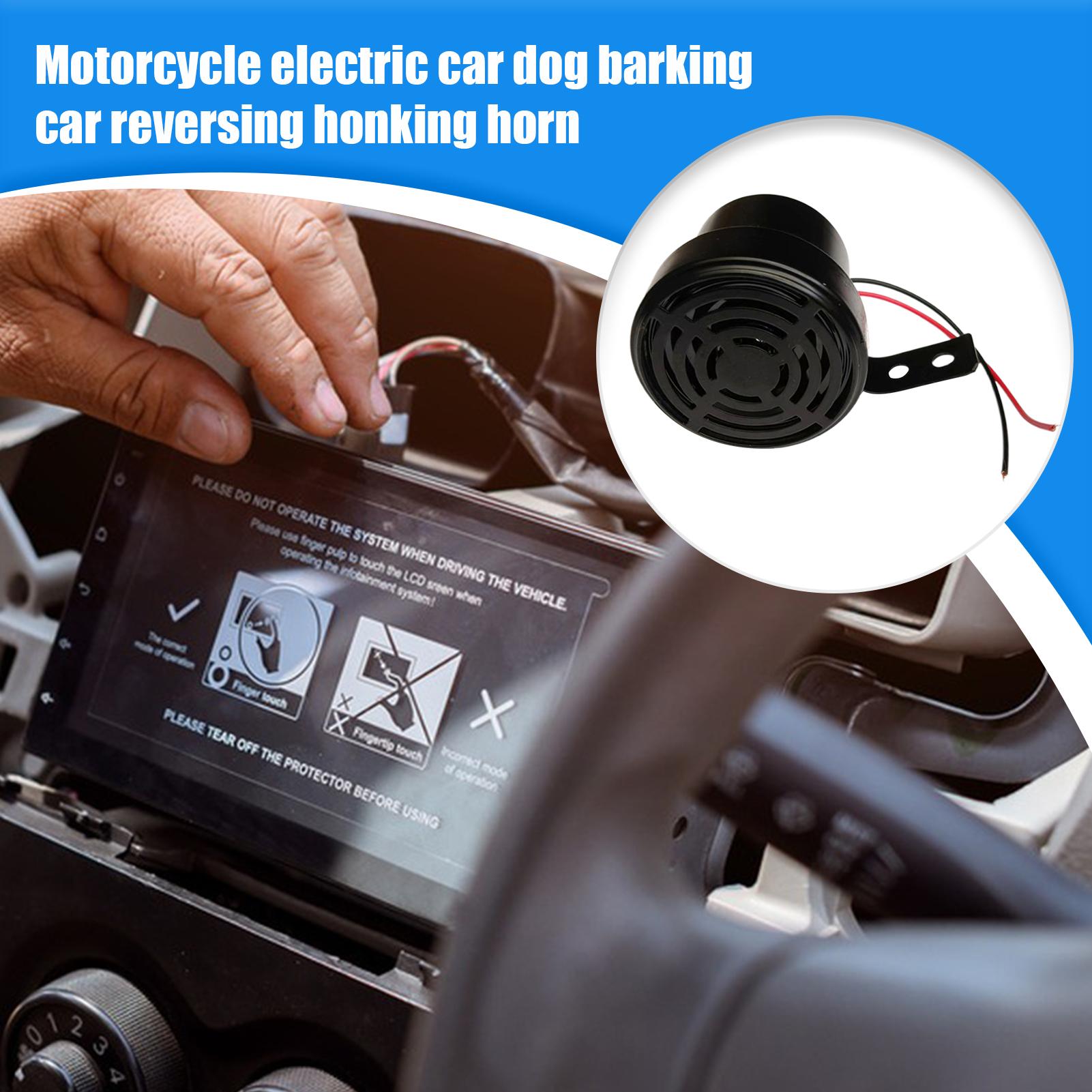 

Dog Barking Horn For Car Auto Dog Barking Animal Sounds Warning Alarm Horn Automotive Accessories Modifications Part For CHINA