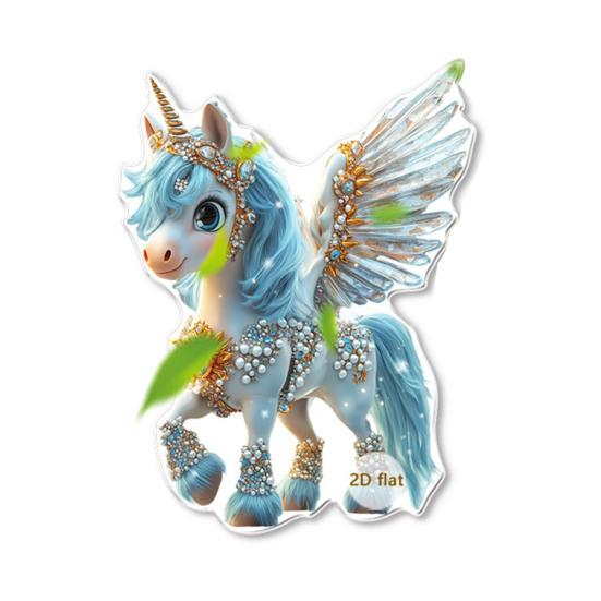 Acrylic Car Hanging Ornament Rearview Mirror Charm Cute Cartoon Car Keychain Accessory for Christmas Trees Doors Windows Fences Branches