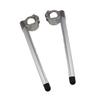 Aluminum Risers Clip on Handle Bars with Adjustable Fit Comfortable ridings  Handlebars 35mm Handle Bars Risers for Bikes