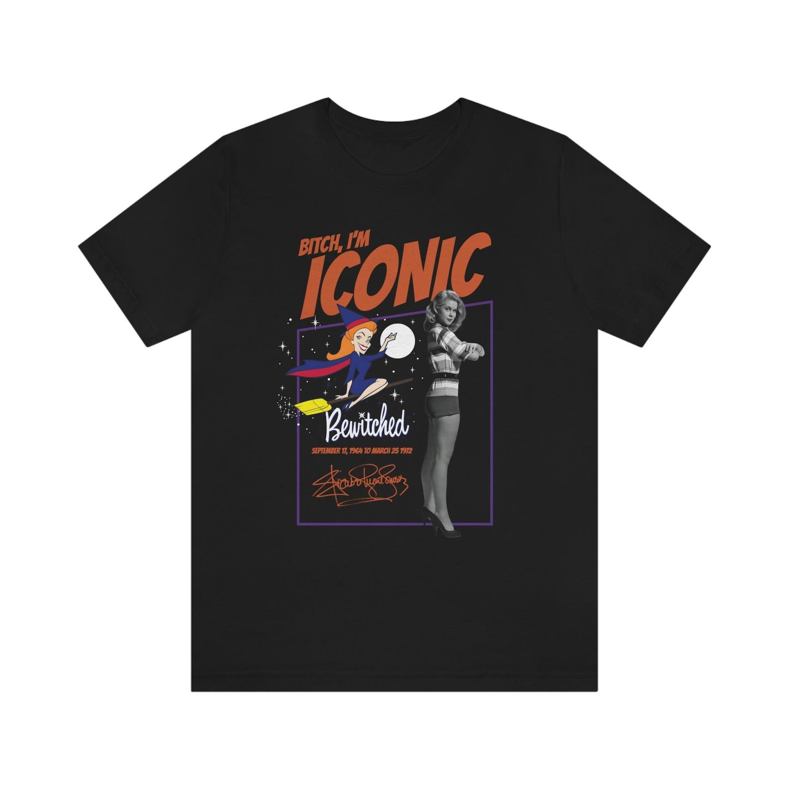 Iconic Bewitched - Elizabeth Montgomery Bella Canvas Unisex Jersey Short Sleeve Tee 150