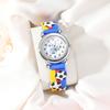 1pc/2pcs-Fashionable Cartoon Football Children's Quartz Watch, Watch Bracelet, Box Set, Ideal Choice for Gift Giving