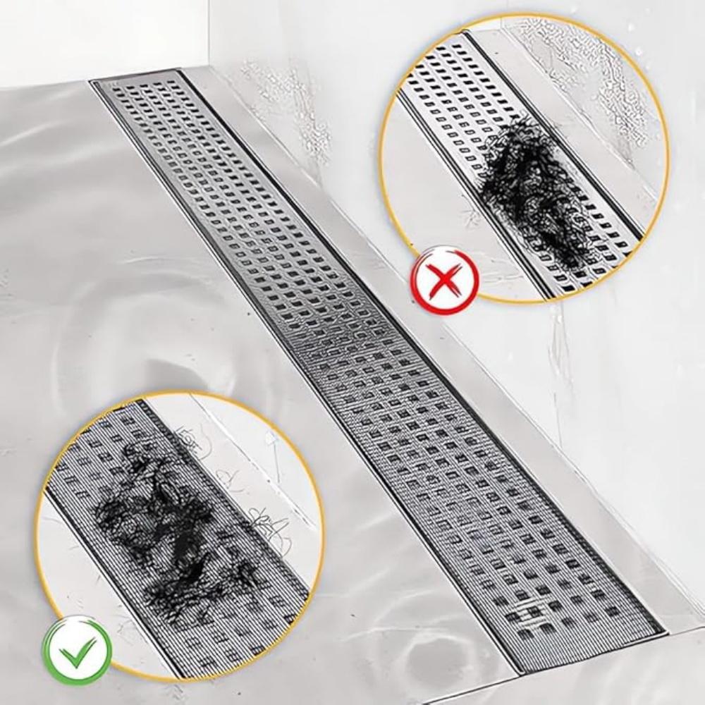 1pc 5mX7/10/12cm Self-Adhesive Floor Drain Stickers Shower Drain Hair Catcher Disposable Mesh Sink Strainer Filter For Bathroom