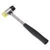 1pc Double Face Tap Rubber Hammer 25mm Multifunctional Glazing Window Beads Hammer For Wood Plastic Jewelry Crafts DIY Tools