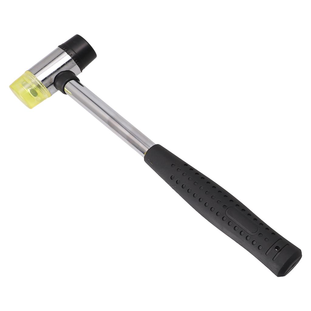 1pc Double Face Tap Rubber Hammer 25mm Multifunctional Glazing Window Beads Hammer For Wood Plastic Jewelry Crafts DIY Tools