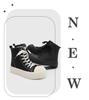 High-top shoes men's spring minimalist big-headed milk-scented baseplate shoes high street platform derby shoes men's commuter casual leather shoes