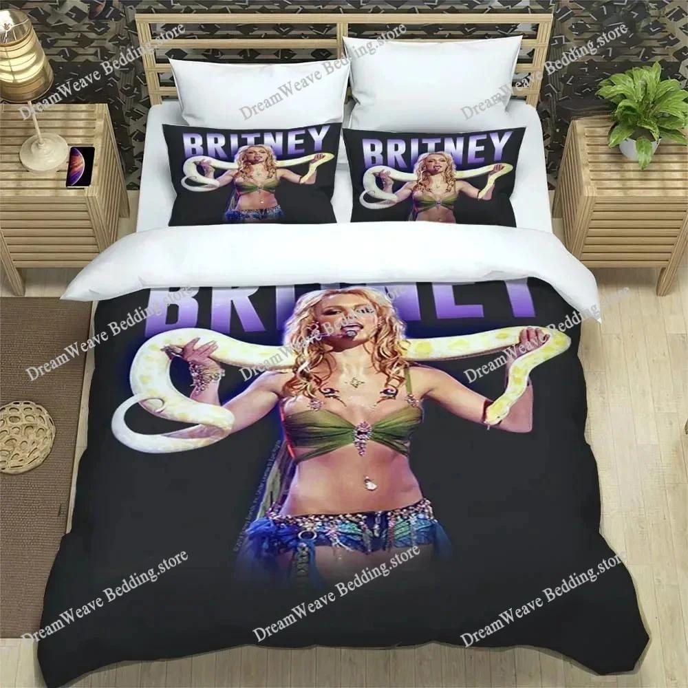 Britney Spears Bedding Set Duvet Cover 3d Bedding Fashion Design Decoration King Duvet Cover Set Double Bed Set Bedding Sets9639