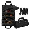 [Next Joy] Tool Bag, Roll-Up Type, Removable, Car Storage, Seat Bag, Outdoor, Camping, Tool Bag, Foldable, Roll-Up Type, Hanging Storage (Black)