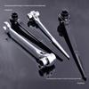 Bidirectional Ratchet Wrench: Three-Way Quick Gear Socket with Open End Fastener