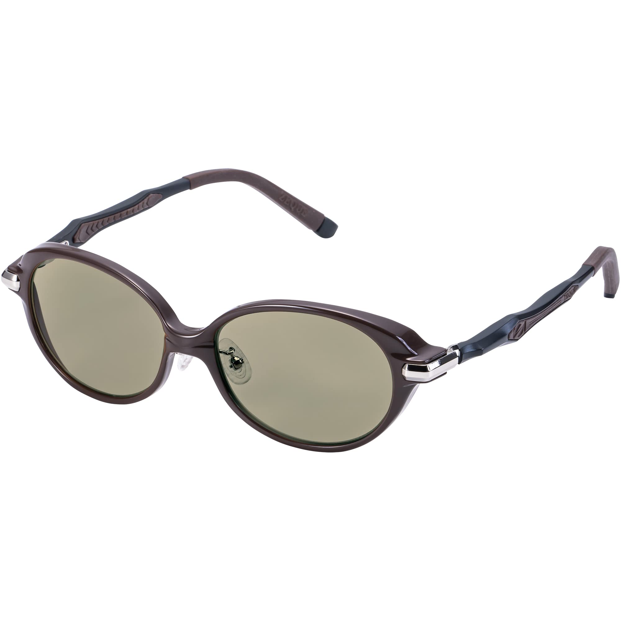 

Zeque Belle Polarized Sunglasses Dark Brown Black TRUEVIEW SPORTS F-2086 &