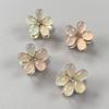 Mini Fiore Estivo Metallico Piccolo Clip a Pinza Nuovo Petalo Fermaglio per Capelli da Donna Clip per Frangia Clip Laterale per Capelli Accessori per Capelli Donna
