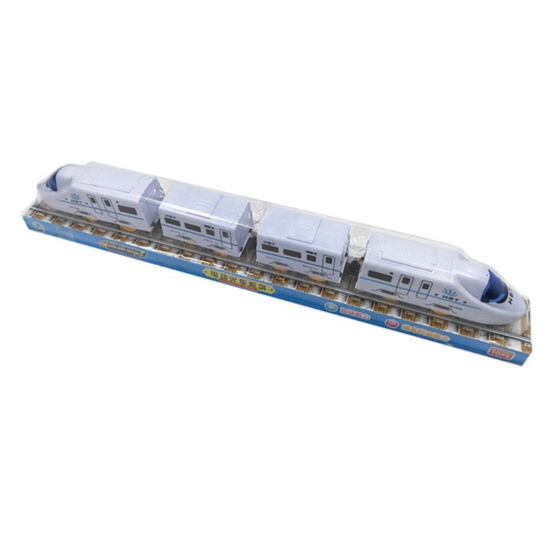 Trackless Train Toy Baby Plastic Train High-Speed Train Model Toy Realistic Train Toy Toy Tumbling High-Speed Train Mode 1