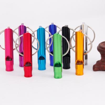 5Pcs/Set High Pitch Creative Whistle Aluminum Alloy Practical Clear Sound Safety Whistle