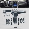 For Mercedes-Benz C-Class W206 Car Interior Center console Transparent TPU Protective film Anti-scratc Repair film Accessori