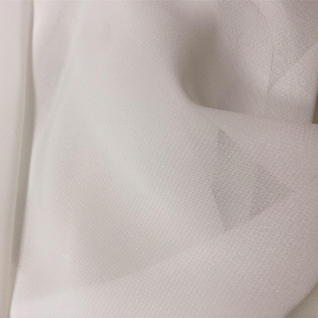 White Wrinkle-Resistant Chiffon Fabric for Wedding Dresses and Hanfu Lining