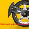 Universal Motorrad Hinterradabdeckung Kotflügel Radabdeckung Schutzblech Halterung Kotflügel Spritzschutz Hinterer Schmutzfänger PP Moto Motorradzubehör