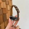 Cinturino 20mm 22mm 18mm per Samsung Galaxy Watch 7 FE 5 Pro 4 6 classic 44mm 40mm Braccialetto a passante in pelle cinturino Galaxy Watch 7