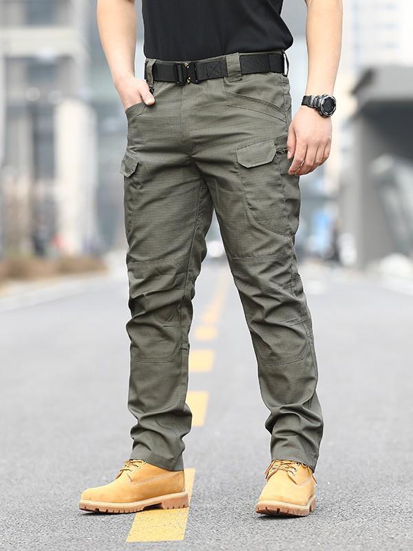 Cross Season Tactical Pants Men’s Multi-Pocket, Wear-Resistant Combat and Work Pants