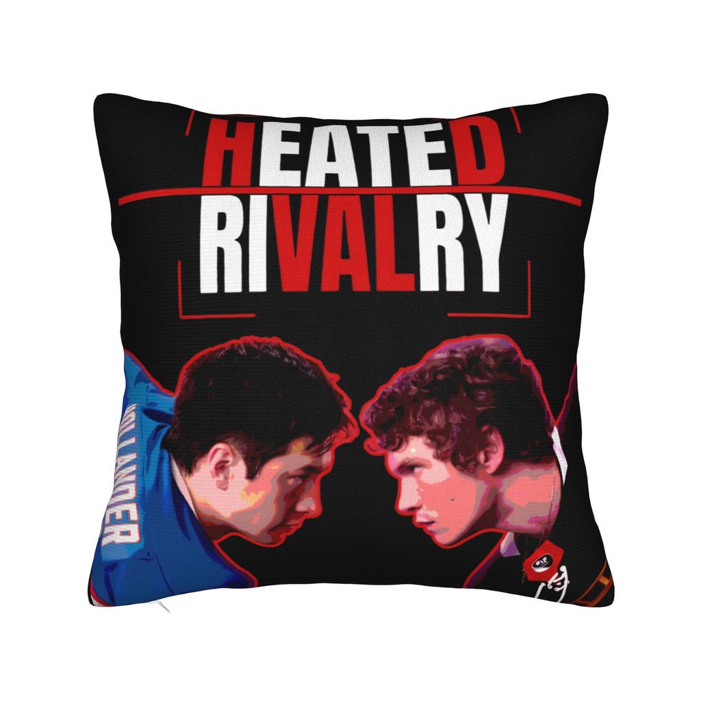 Vintage Shane Hollander & Ilya Rozanov Heated-Rivalry Pillowcases Cushion Cover Throw Pillow Cover Bed Decor Square Multi Size