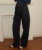 SALON DE YOHN Loose Fit Denim Pants_ Raw