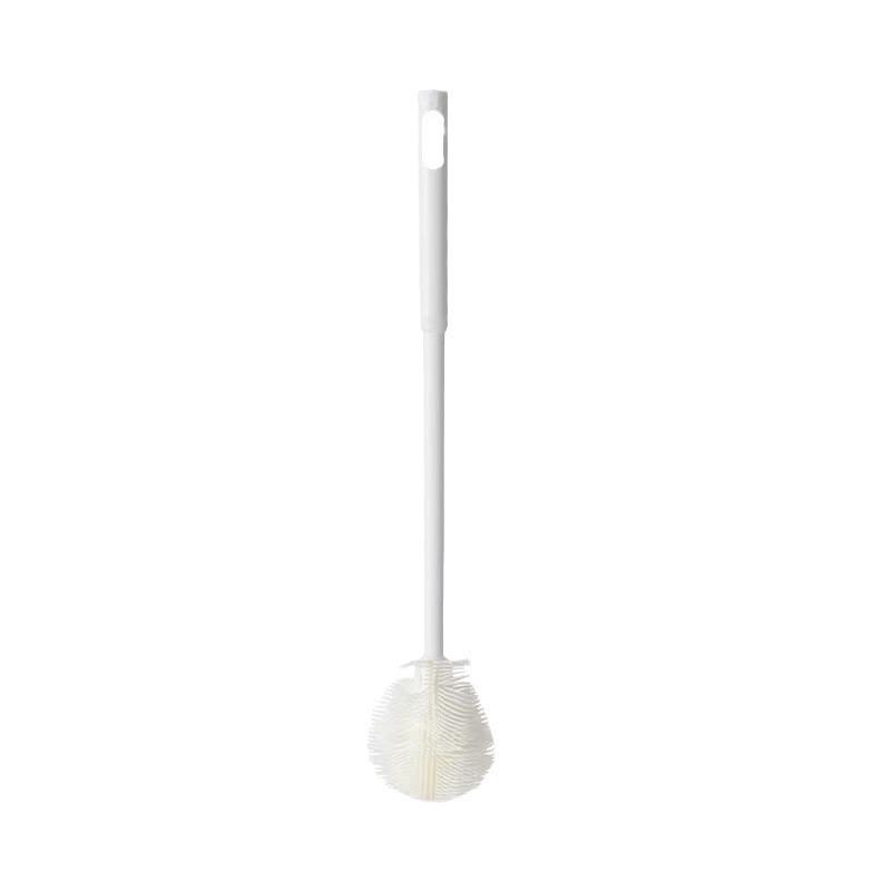 Long Handle Silicone Bend Brush for Dead Angle Cleaning - Multipurpose for Baby Bottles & Tea Stains